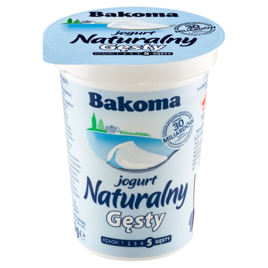 BAKOMA Jogurt Naturalny Gęsty