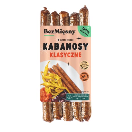 BEZMIĘSNY Kabanosy klasyczne