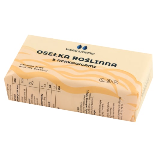 WEGE SIOSTRY Osełka roślinna z nerkowcami