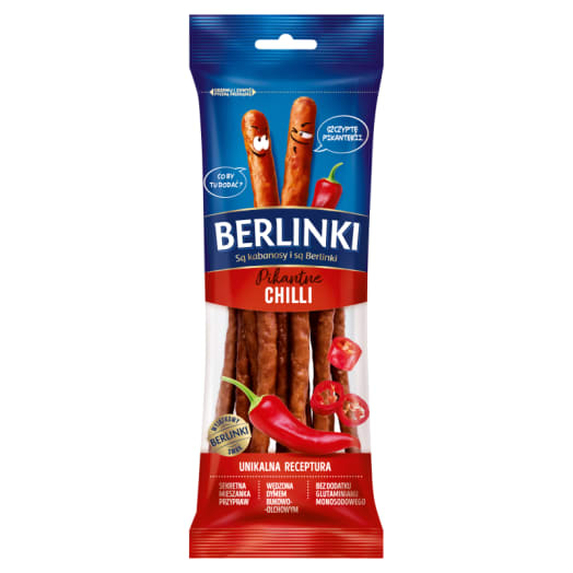 Berlinki Kabanosy Berlinki Chilli