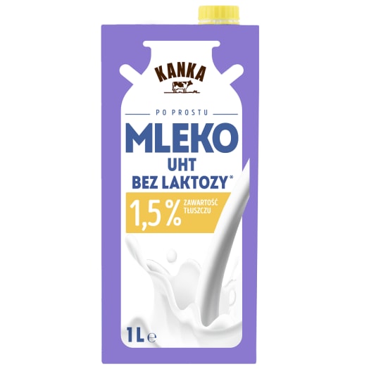KANKA Mleko UHT bez laktozy (1,5% tł.)