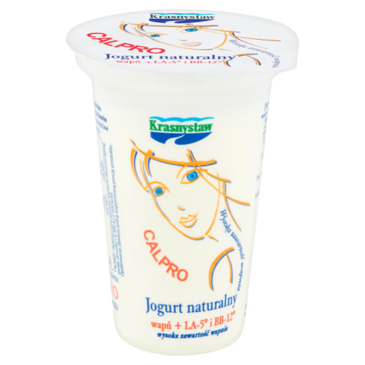 KRASNYSTAW Jogurt naturalny wapń + probiotyk