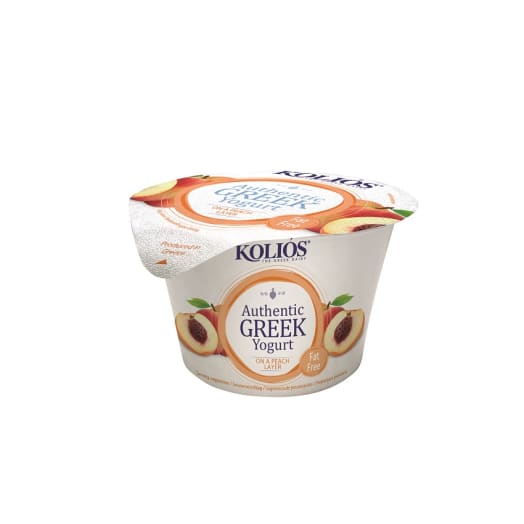 KOLIOS Jogurt grecki z brzoskwinią