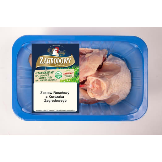 KURCZAK ZAGRODOWY Zestaw rosołowy świeży