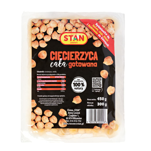 STAN Ciecierzyca gotowana cała