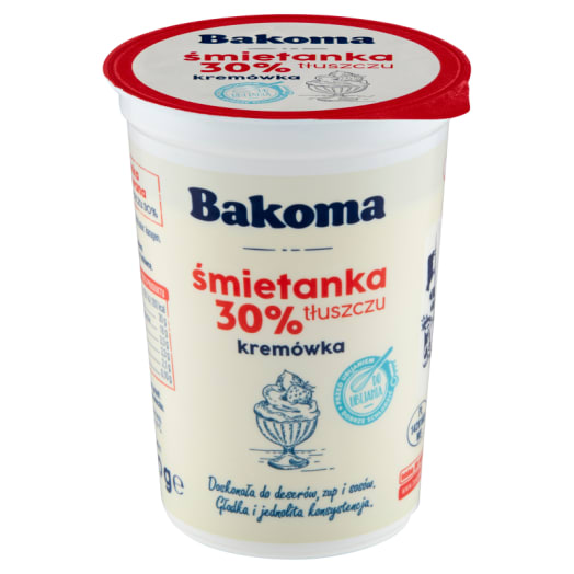 BAKOMA Śmietanka kremówka 30%