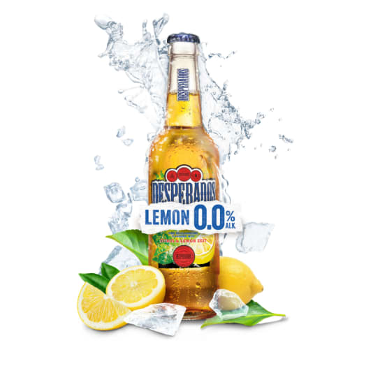 DESPERADOS LEMON Piwo bezalkoholowe (butelka bezzwrotna)