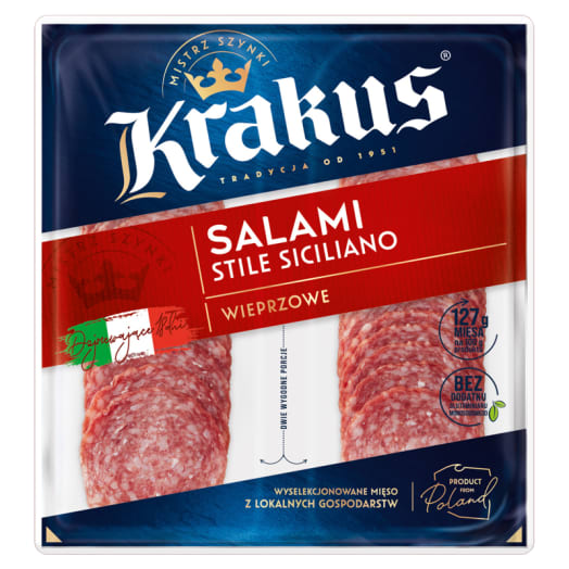KRAKUS. SALAMI SICILIANO (2x40g)