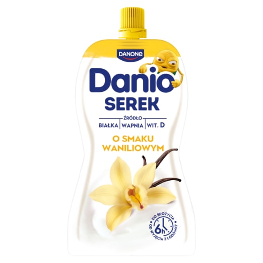 DANIO Serek Homogenizowany Waniliowy w saszetce