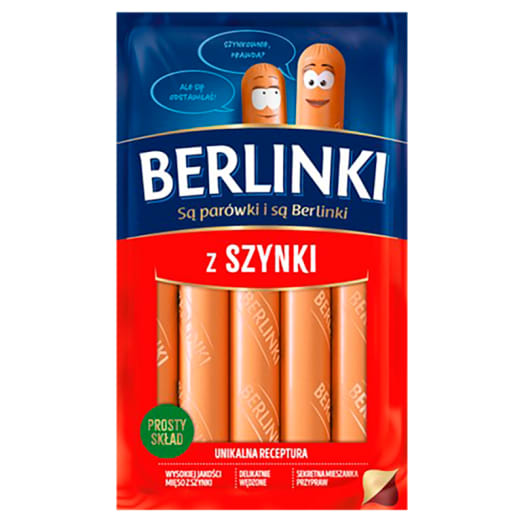 MORLINY Berlinki z szynki