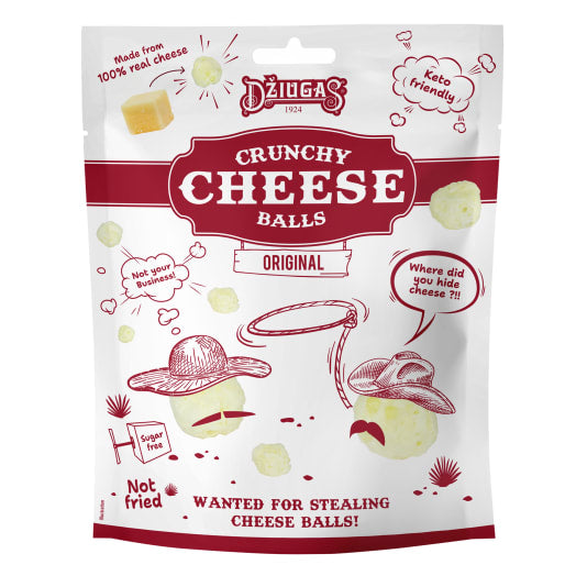 DŻIUGAS Chrupki serowe klasyczne