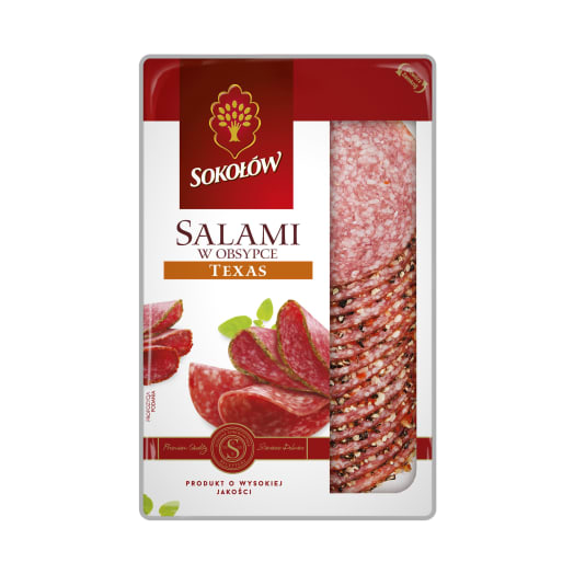 SOKOŁÓW Salami w obsypce texas