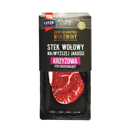ŁUKÓW Stek wołowy z krzyżowej (200g-300g)