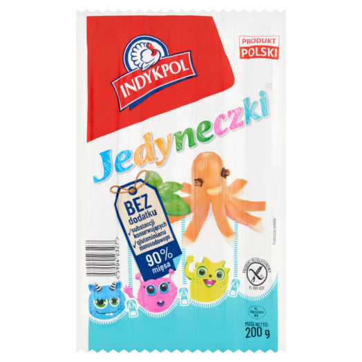 INDYKPOL Jedyneczki Parówki bezglutenowe
