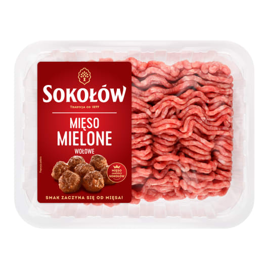 SOKOŁÓW Mięso mielone wołowe